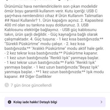 Dolapta Yanlış Ve Kullanılmış Ürün Gönderildi Mağduriyetim Giderilmedi