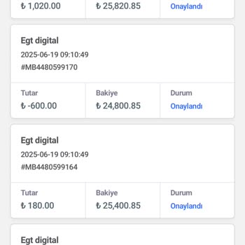 Hesabımdaki Bakiyenin İzinsiz Harcanması Ve Destek Sorunu