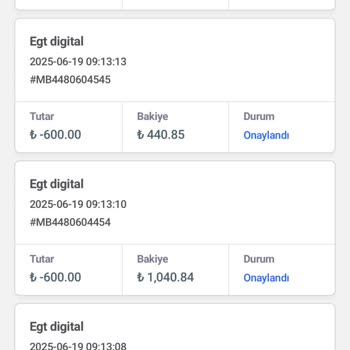 Hesabımdaki Bakiyenin İzinsiz Harcanması Ve Destek Sorunu