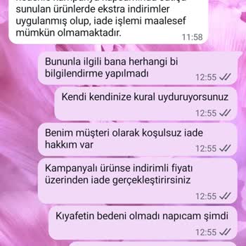 İndirimli Ürün İadesi Reddedildi, Müşteri Hizmetleri Destek Vermiyor