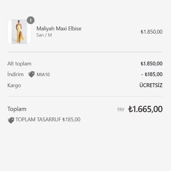 Mia & Dora Yanlış Ve Kalitesiz Ürün Gönderimi Sonrası İade Sürecinde Mağduriyet