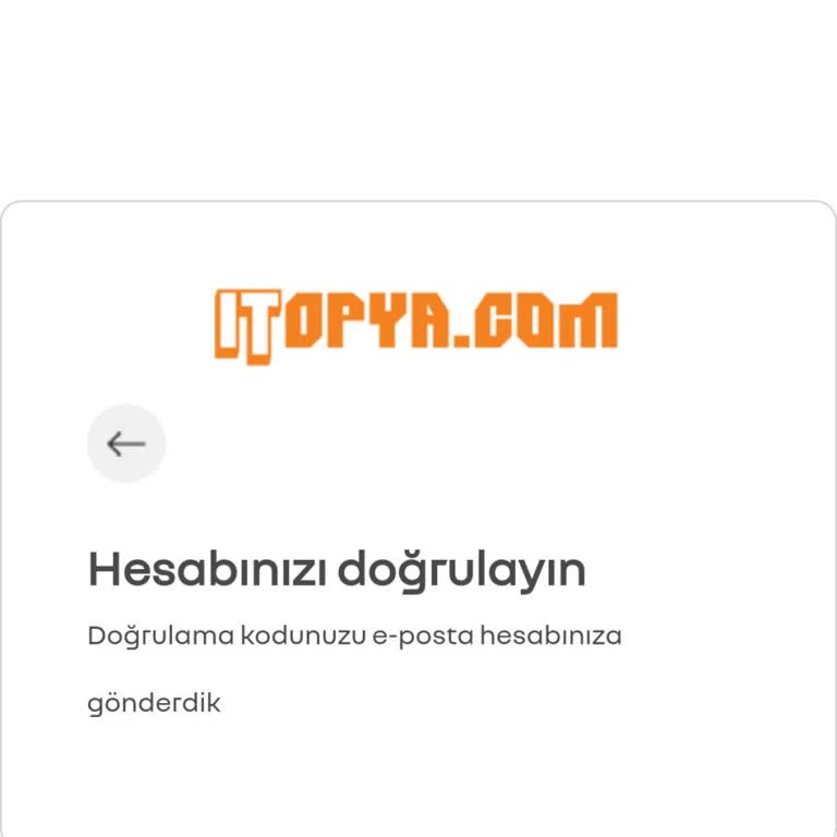 Üyelik Doğrulama Maili Gelmediği İçin Alışveriş Yapamıyorum