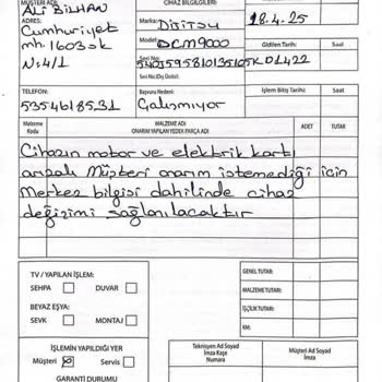 Makine Değişimi Ve Para İadesi Sürecinde Yaşanan Mağduriyet