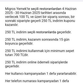 Migros Kampanya Kuponu Tanımlanmadı Ve Şartlar Sonradan Değiştirildi