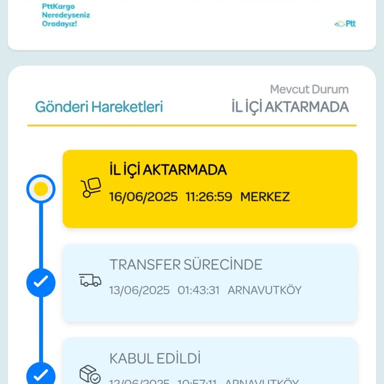 PTT Kargo Şubesinin Kargomu Teslim Etmemesi Ve Ulaşılamayan Müşteri Hizmeti