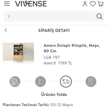 Vivense Kitaplık Siparişim İki Aydır Teslim Edilmiyor Müşteri Hizmetleri Oyalıyor