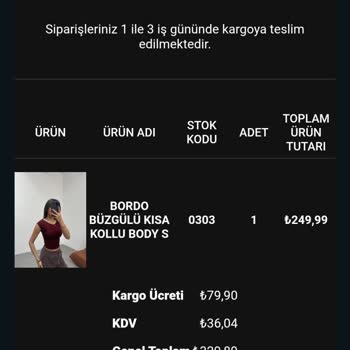 Ne Siparişim Geldi Ne De Param İade Edildi, Çözüm Bekliyorum