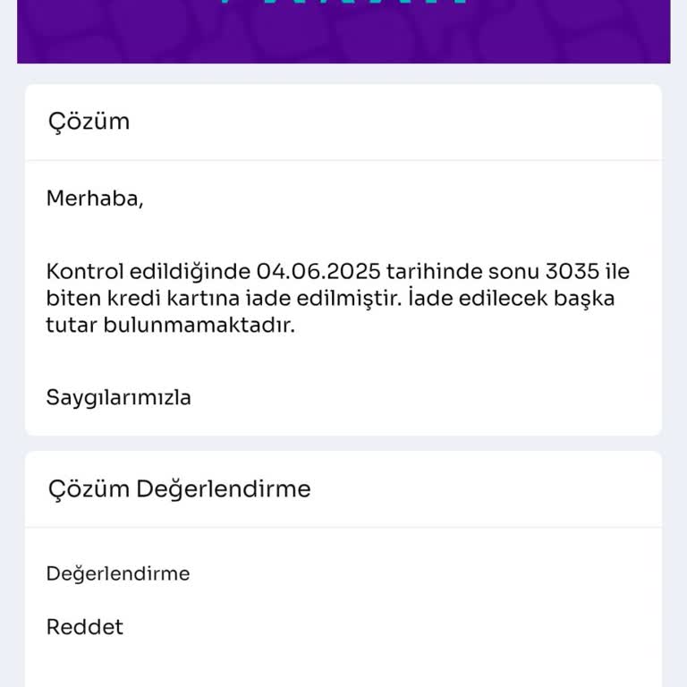 Param Uygulaması Ve Halkbank Arasında Kalan İade Sorunu