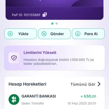 Pep Hesabında Onay Sorunu Ve Paranın İade Edilmemesi