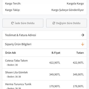 Sipariş Teslim Edilmedi, Para İadesi Yapılmadı Ve İletişim Kurulamıyor