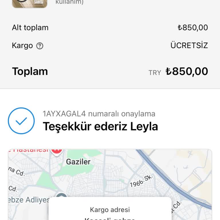 Siparişin Kargoya Verilmemesi Ve Mağduriyet