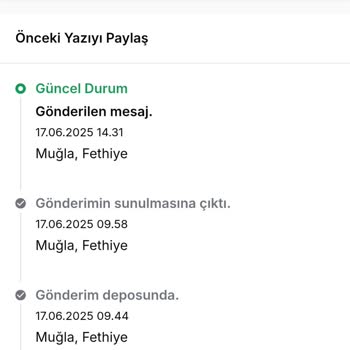 Teslim Edilmeden Teslim Edildi Gösterilen Sipariş Ve Sıfır İlgili Müşteri Hizmeti