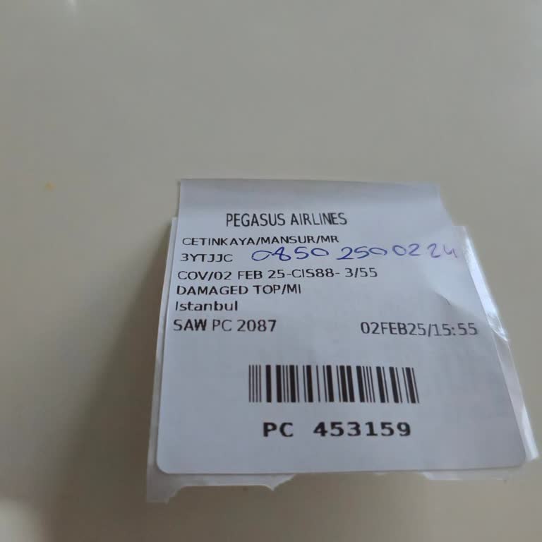 Pegasus Valiz Hasarı Sonrası Sürekli Oyalama Ve Çözüm Sunulmaması