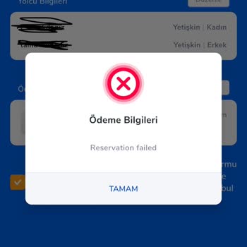 Ödeme Alındı, Bilet Verilmedi: Müşteri Hizmetleri Sorunu