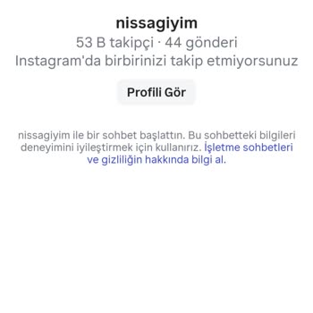 Nissa Giyim Instagram Siparişimde Kapanan Hesap Ve İletişimsizlik Sorunu