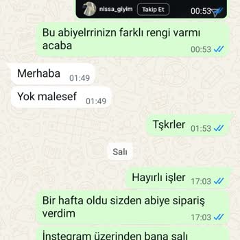 Nissa Giyim Instagram Siparişimde Kapanan Hesap Ve İletişimsizlik Sorunu