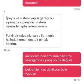 Teslimat Gecikti, İptal Talebim Reddedildi