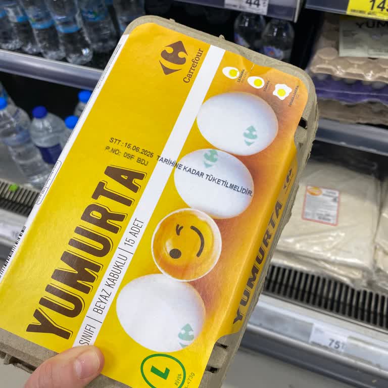CarrefourSA'da Son Kullanma Tarihi Geçmiş Yumurtalar Şok Etti