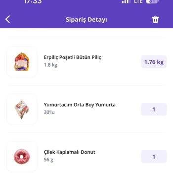 Getir'den Eksik Ve Kusurlu Ürün Teslimatı, Yetersiz Müşteri Hizmetleri