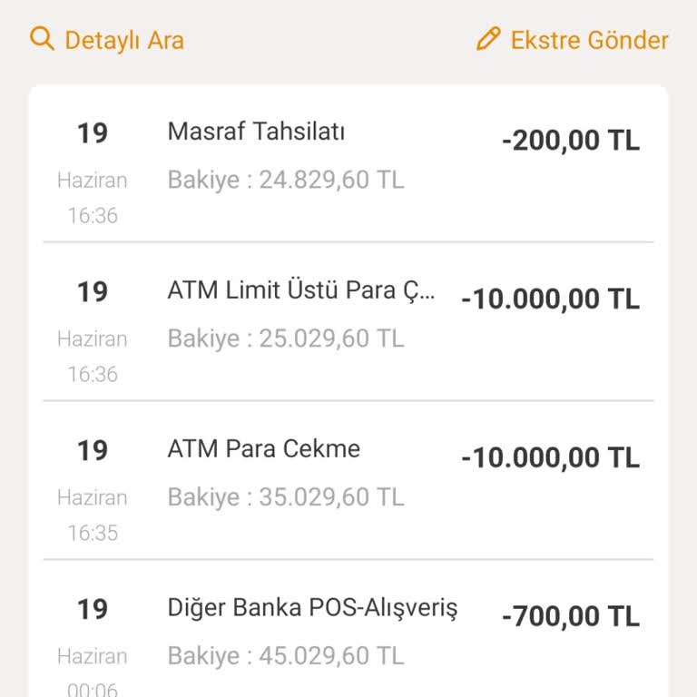 ATM Para Çekme İşleminde Beklenmeyen Masraf Kesintisi