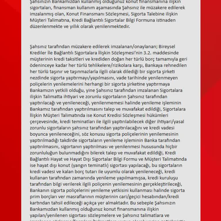 Ziraat Katılım İzinsiz Poliçe Kesip Hesabımdan Ücret Tahsil Etti