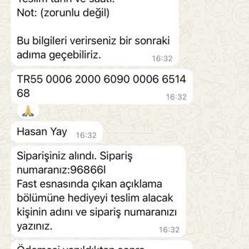 Sipariş Sonrası Çiçek Gönderilmedi Ve Paramız İade Edilmedi