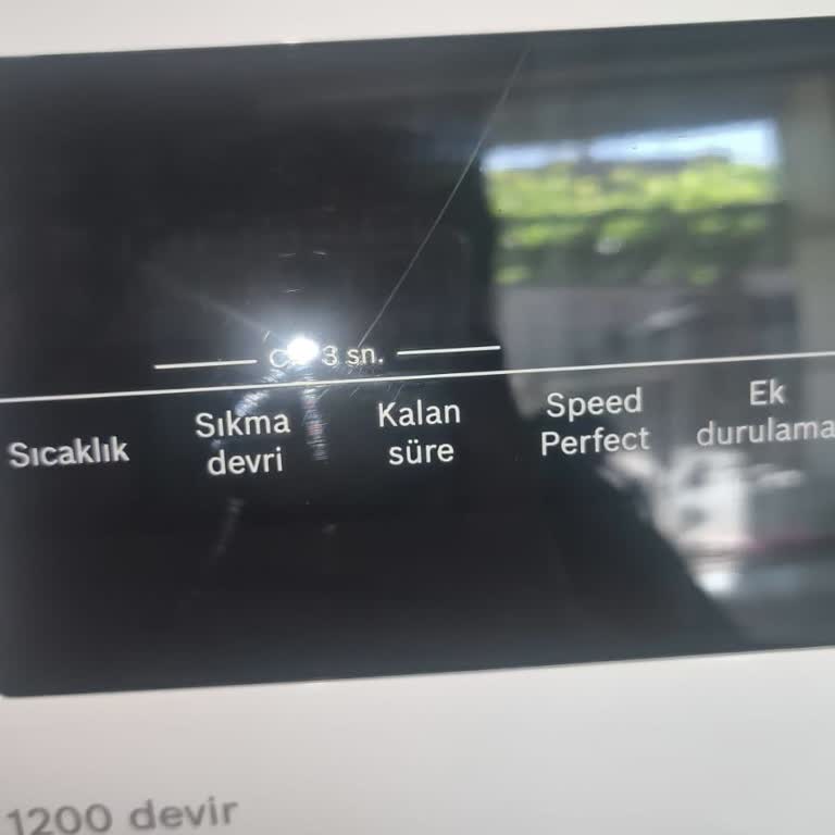 Bosch Çizik Gelen Çamaşır Makinesi Ve Değişim Sorunu