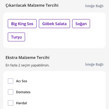 GetirYemek Ve Burger King Siparişimde İndirim Uygulanmadı Notum Dikkate Alınmadı