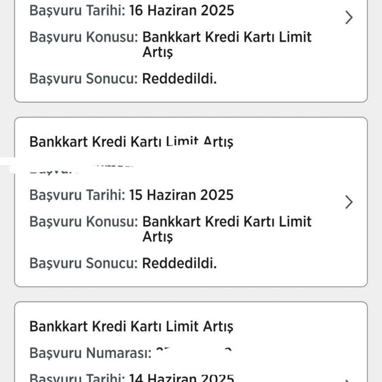 Kredi Kartı Limit Artışı İçin Bilgi Ve Destek Alamıyorum