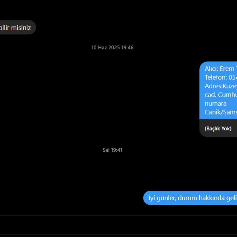 Ürün Değişimi Gecikti İletişim Yok Değişim Ücreti De Alındı