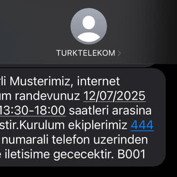 Türk Telekom'un Adres Hatası Ve Randevu Sorunlarıyla İnternetsiz Kaldık