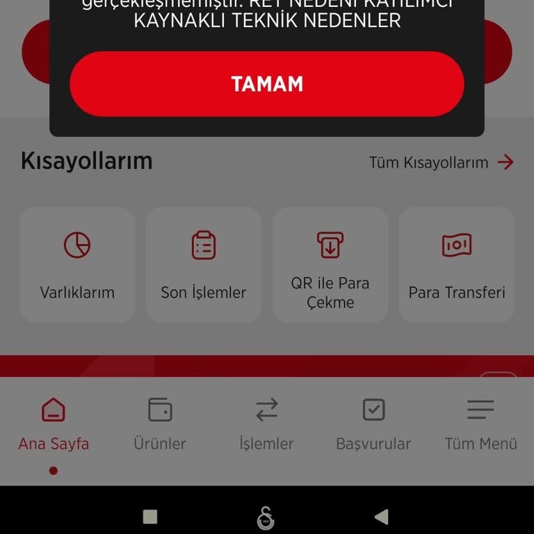 Teknik Sorun Nedeniyle Para Transferi Gerçekleşmiyor, Ödemelerim Aksıyor