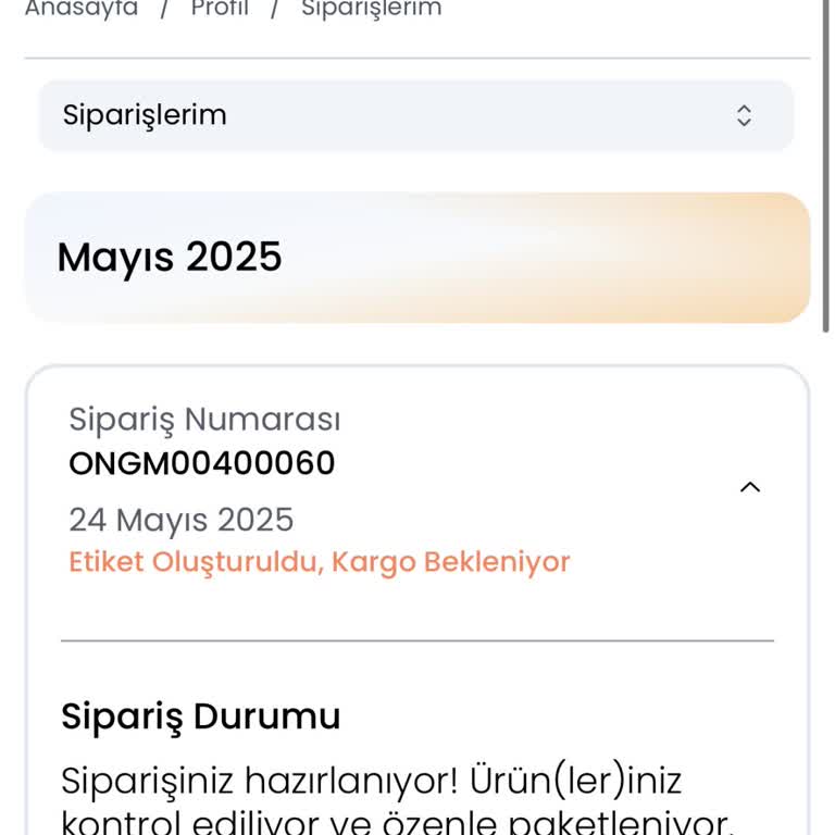 Getmobil Sipariş Verildi, Ürün Kargoya Verilmedi Ve Çözüm Sunulmadı