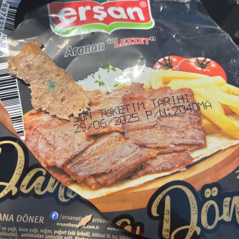 Son Kullanma Tarihi Geçmemiş Dönerin Bozulmuş Olması