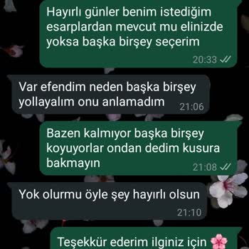 Sipariş Verdiğim Eşarplar Yerine Farklı Ve Kalitesiz Ürün Gönderildi