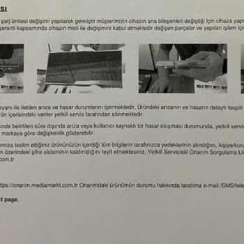 Samsung Servis Onayım Olmadan İşlem Yaptı Taleplerim Cevapsız Kaldı