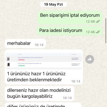 Sipariş Edilen Ayakkabılar Geç Teslim Edildi, Para İadesi Yapılmadı