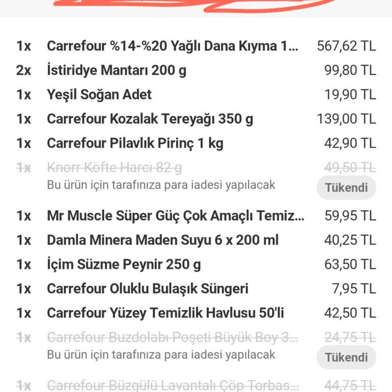 Carrefour SA'dan Aldığım Kıymada Kötü Koku Ve Tekrarlayan Sorun