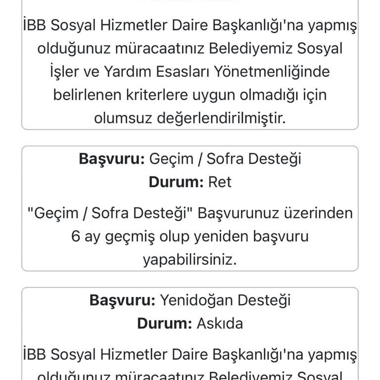 Yenidoğan Destek Paketi Başvurularımız Sürekli Askıya Alınıyor!