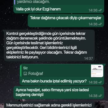 Teslim Edilmeyen Kargo Ve Çözüm Sunmayan Müşteri Hizmetleri
