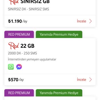 Orta Segment Tarifeler Gizleniyor Kullanıcı Sınırsız Teklife Zorlanıyor