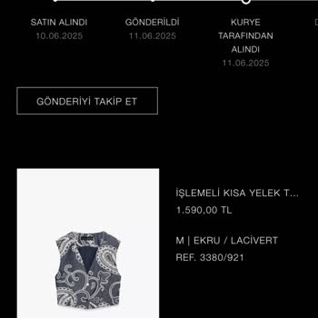 Zara Siparişim Kayboldu İade Talebim Reddediliyor