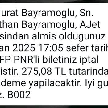 Bilet İsim Hatası Nedeniyle Mağduriyet Ve Yetersiz Destek