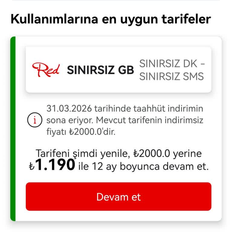Vodafone Tarife Seçeneklerinin Kısıtlanması Ve Fiyat Artışıyla Zor Durumda Bırakılmak