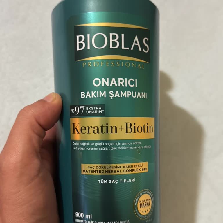 Bioblas Şampuan Sonrası Saç Dökülmesi Ve Yıpranma