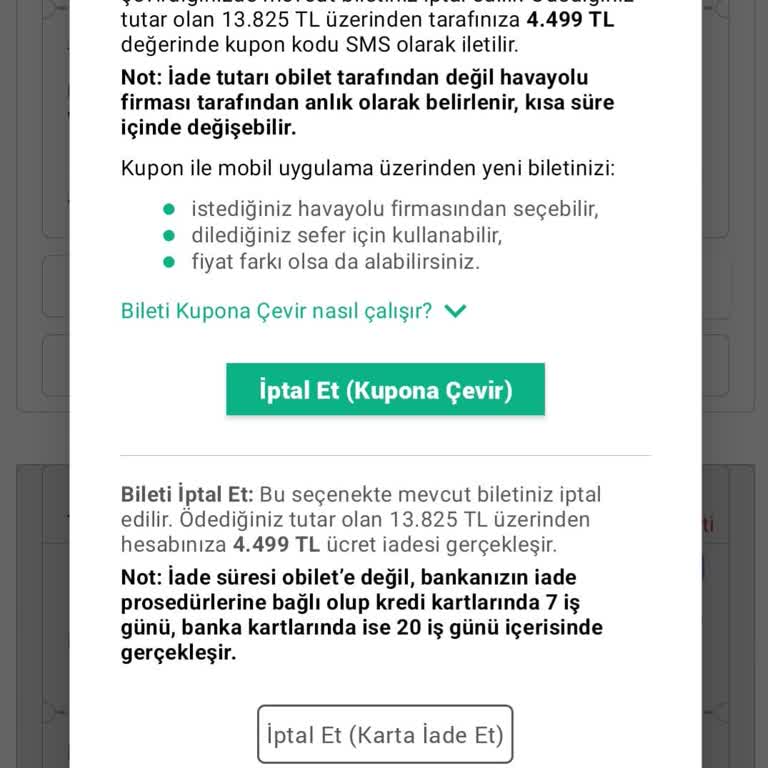Bilet İadesinde Ana Para Geri Ödenmiyor, Tüketici Mağdur Ediliyor