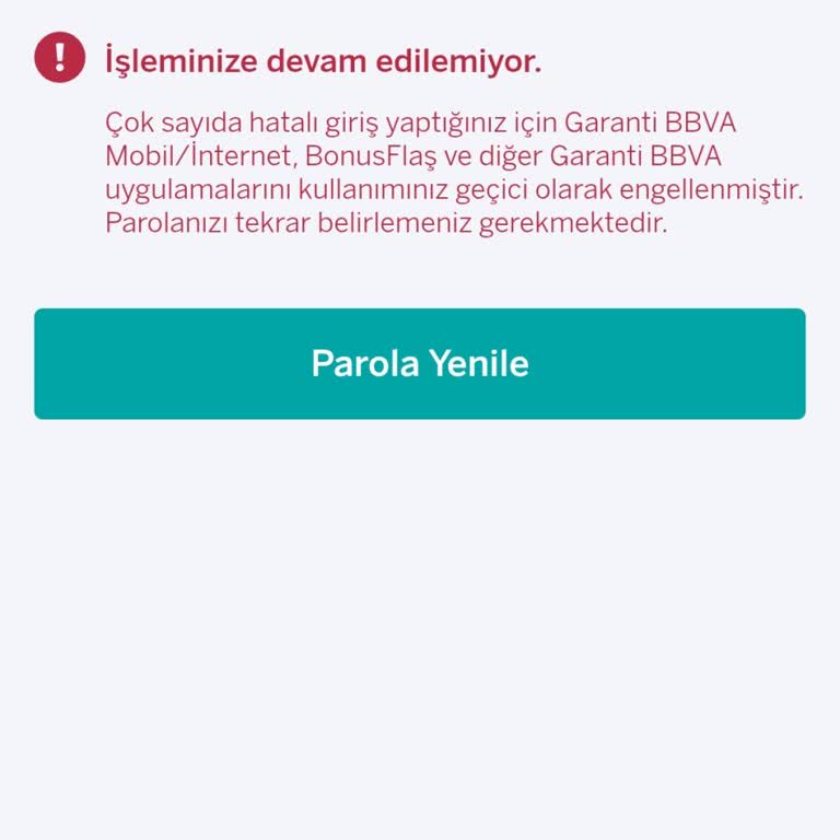 Garanti Bankası Cep Banka Hesabım 3 Haftadır Açılmıyor, Mağduriyetim Giderilmiyor