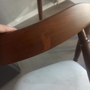 Hatalı Sandalyede Renk Açılması Ve Değişim Sorunu