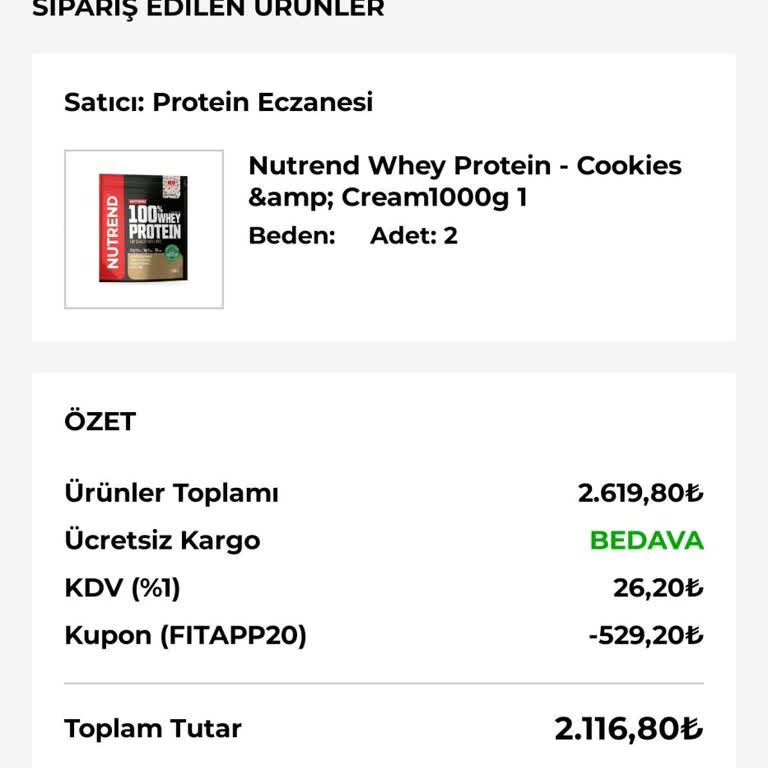 Defactofit Siparişim Gönderilmedi Para İadesi Yapılmadı