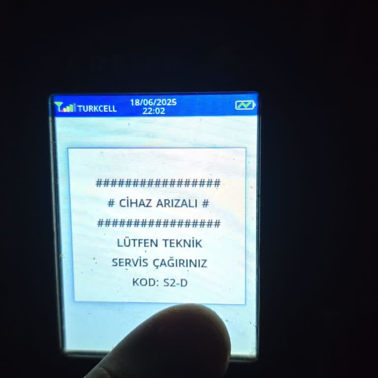 Profilo S900 Mobil Yazarkasa Cihazında Sürekli Tekrarlayan Arıza Ve Yetersiz Dayanıklılık